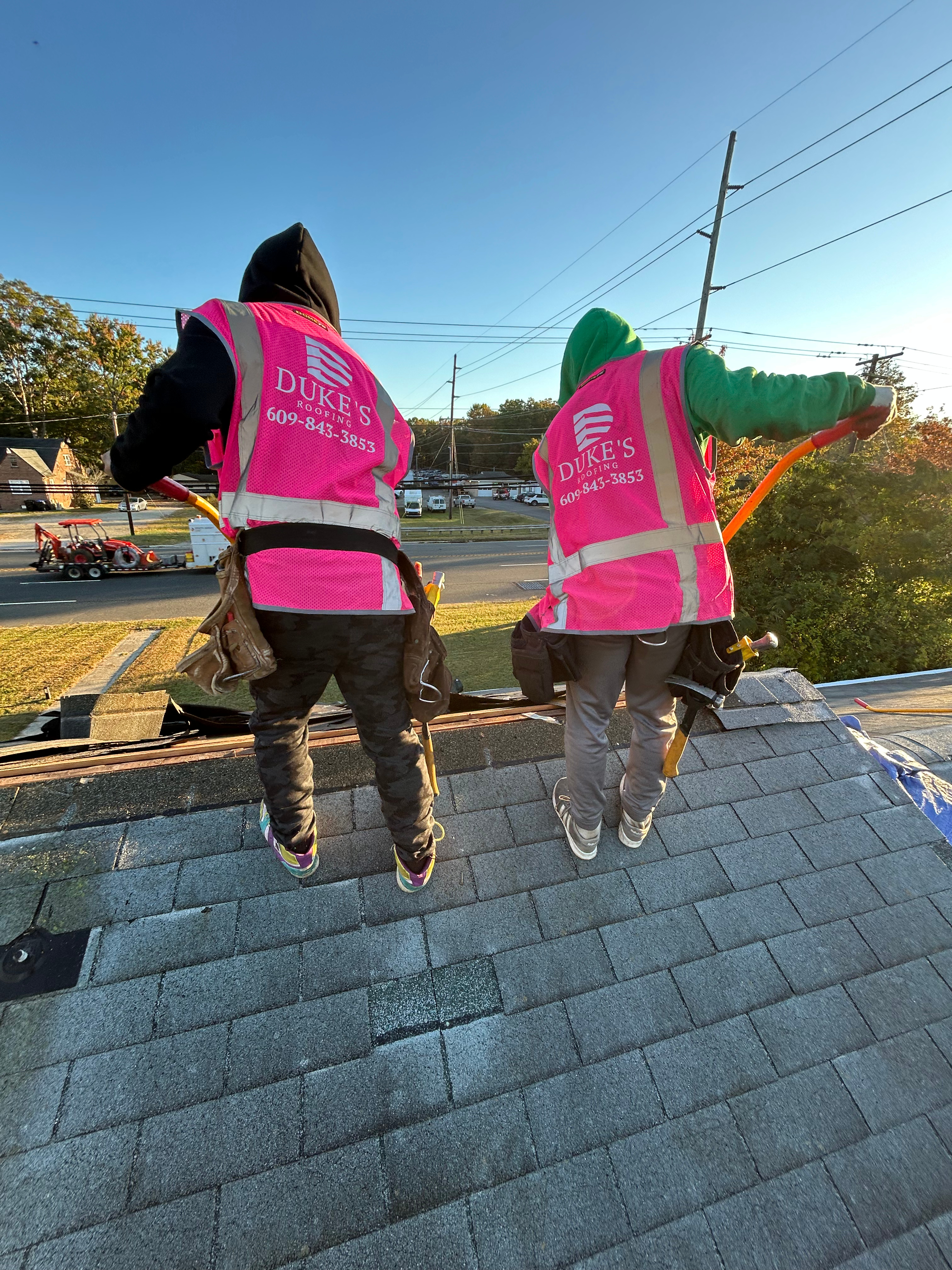 Duke's Roofing professional crew