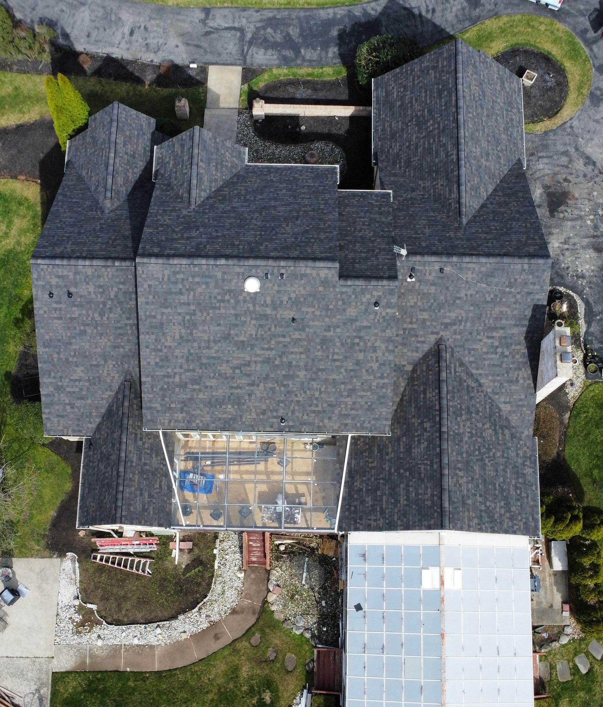 After roof replacement - Mount Laurel NJ home with new DirectCrews installed roof